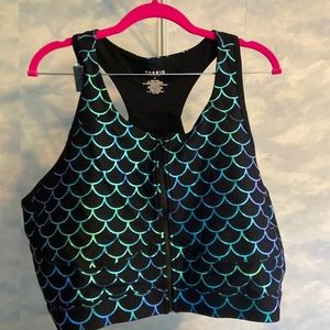 Torrid Active Zip Front Sports Bra